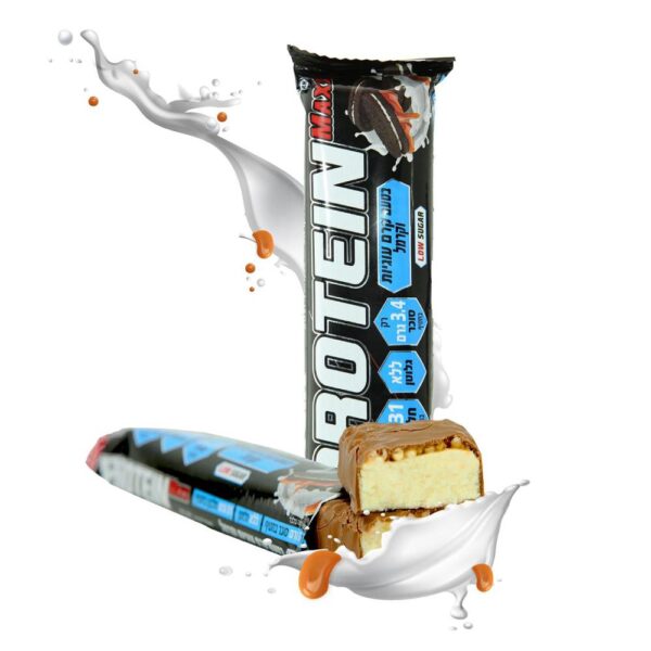 חטיף חלבון פרוטאין מקס Protein Maxx קרם עוגיות וקרמל